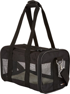 Soft-Sided Mesh Pet Travel Carrier